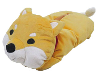 もふもふしばたさん　ティッシュボックスカバー