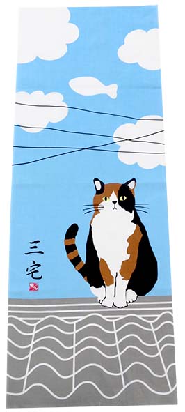 やねのみやけさん　手ぬぐい(3枚入り)