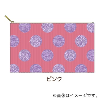 メランジパフ　フラットポーチＬ(2枚入り)