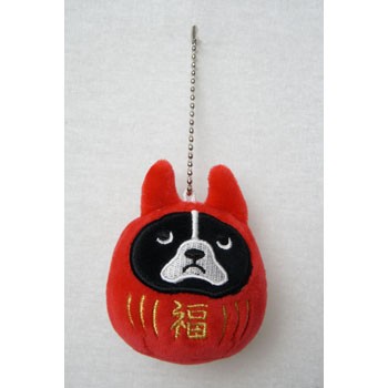 ブルトンダルマ　もちふわストラップ(5個入り)