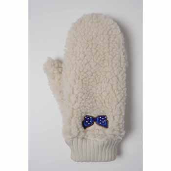 リボンボア　指ぬきグローブ