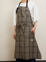 チェックボックス　ロングエプロン