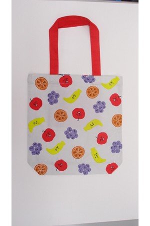 フルーツフェイス　A4トート(2枚入り)