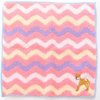 ウェーブシバタ　タオルハンカチ(5枚入り)