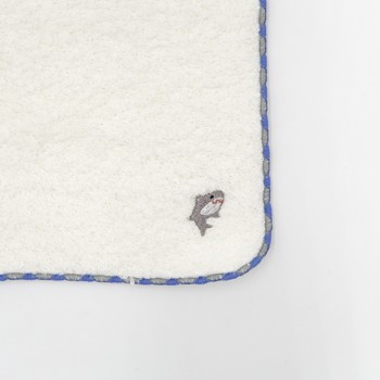 シャークネスト　ワンポイント刺繍タオル(5枚入り)