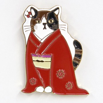 みやけこまち　ピンバッジ(5個入り)