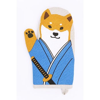 さむらいですか　ミトン(2枚入り)