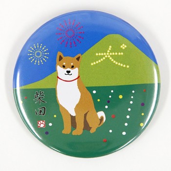 いぬもんじしばた　缶バッジ(5個入り)