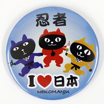 ニンジャネコマン　缶バッジ(5個入り)
