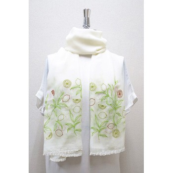 ステッチレモン　ストール