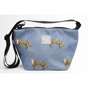 サバンナ　マチ付ポシェット