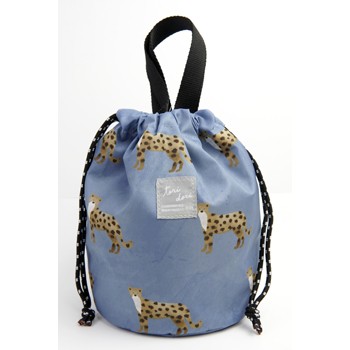 サバンナ　巾着バッグ