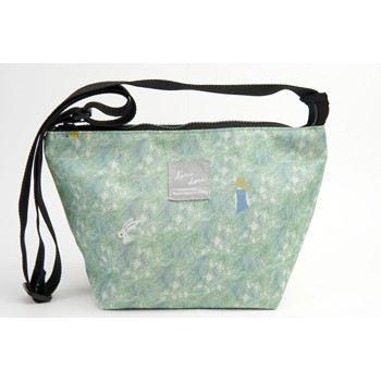 ソウゲンカクレンボ　マチ付ポシェット