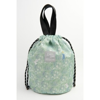 ソウゲンカクレンボ　巾着バッグ