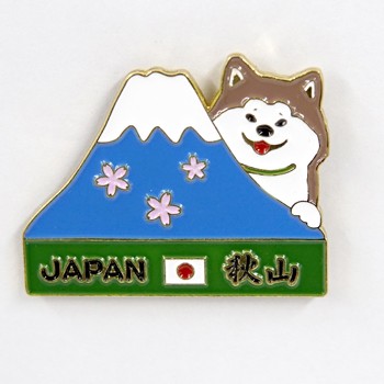 サクラフジアキヤマ　ピンバッジ(5個入り)