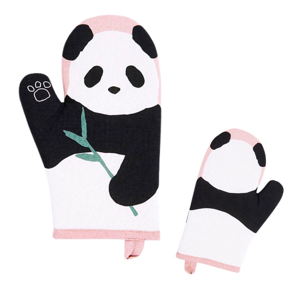 ジャイアントパンダ　ミトン(2枚入り)
