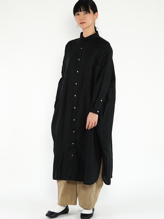 リネット　シャツワンピース