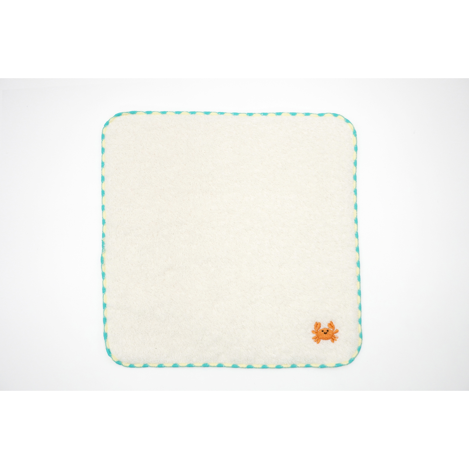 カニクラブワンポイント刺繍タオル(5枚入り)