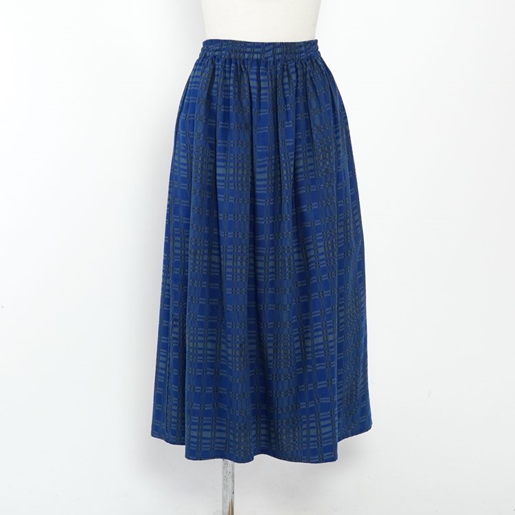 ツイルチェック　スカート