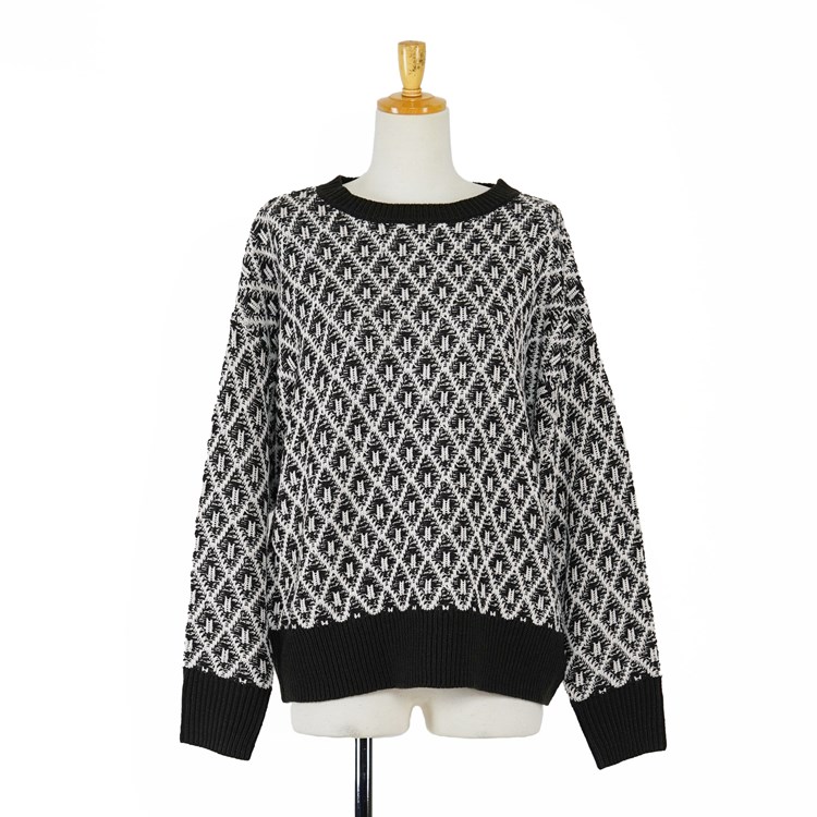 ジャカード　プルオーバー