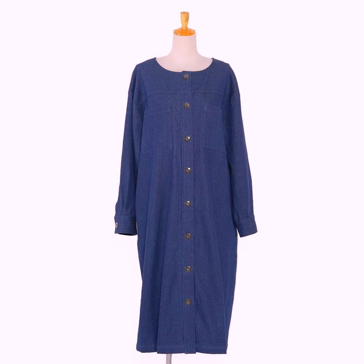 プレーンデニム　コート