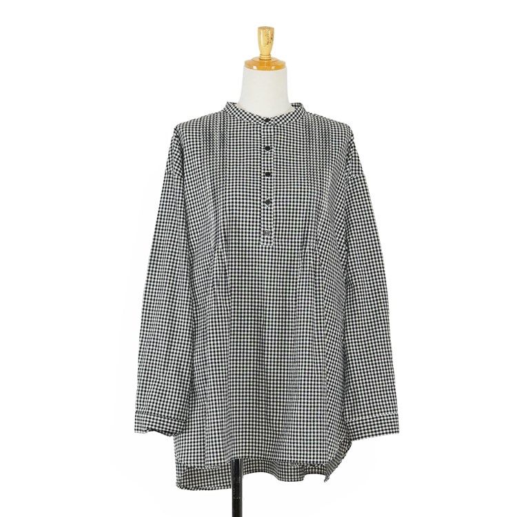 チェックジャーナル　チュニック