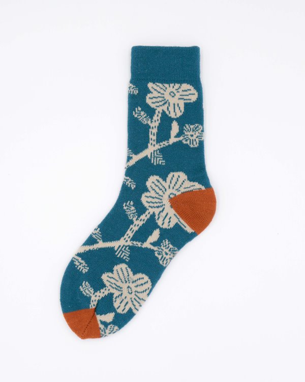 クカット　シルク混ソックス