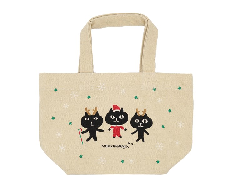 ネコマンクリスマス　ミニトート(2枚入り)