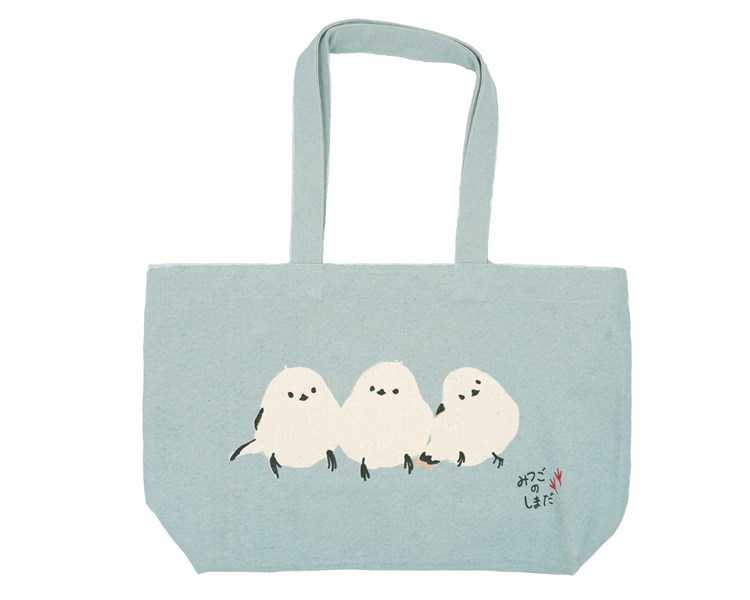 ミツゴノシマダ　ファスナー付A4トート(2枚入り)