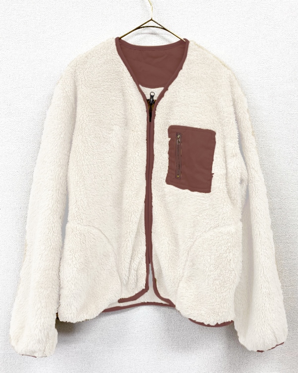 コットンクラウド　ボアジャケット