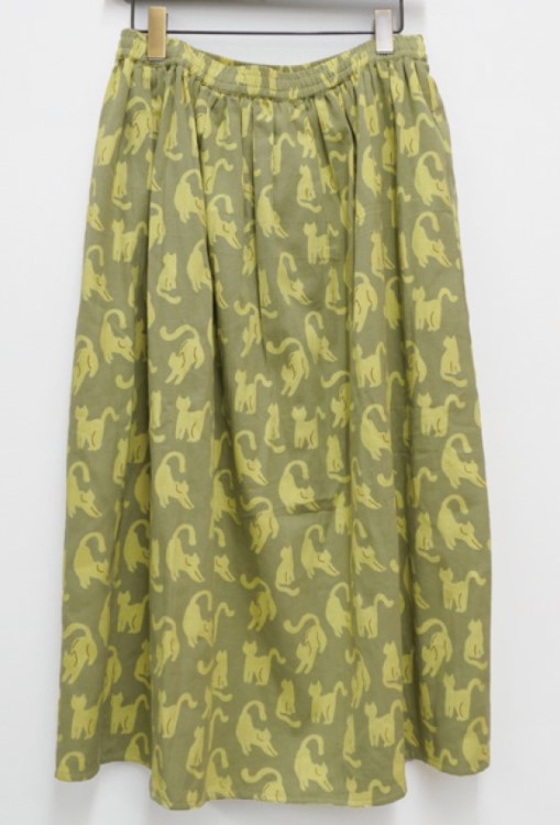 キャットシルエット　スカート