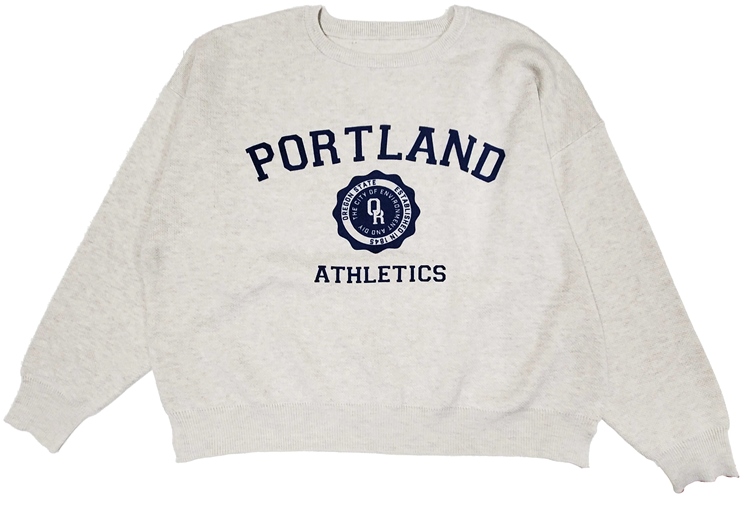 ロゴニット　プルオーバー