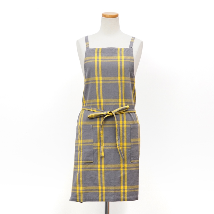 サージュチェック　ショートエプロン