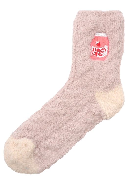 イチゴオレ　ルームソックス