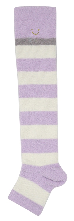 パステルスマイル　ふわふわ着圧ソックス