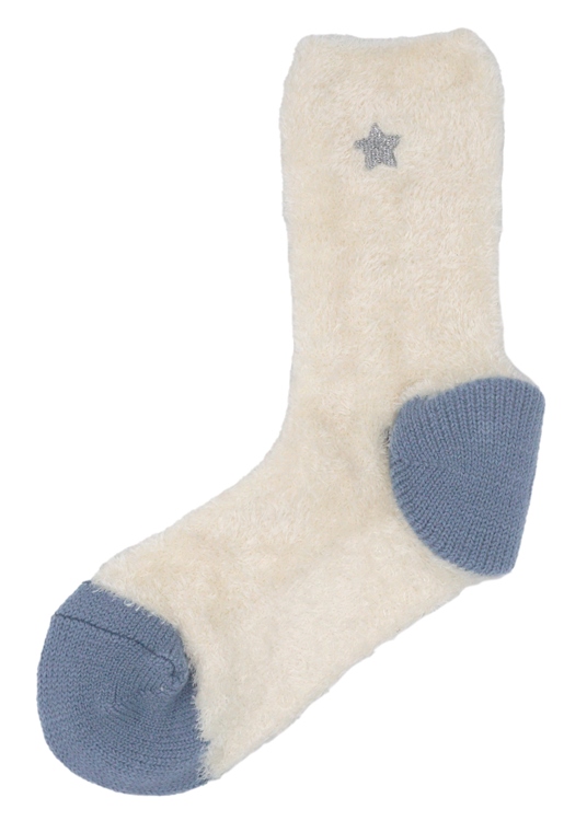 ウルオイスター　かかと保湿ルームソックス