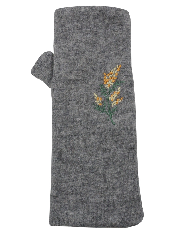 プラックドミモザ　指ぬき手袋