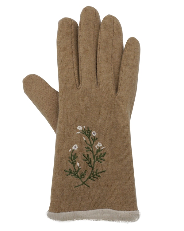 クロスフラワー　手袋
