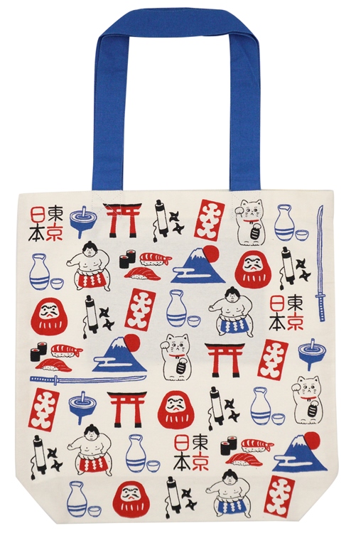 ニホンヅクシ　A4トート　(2枚入り)