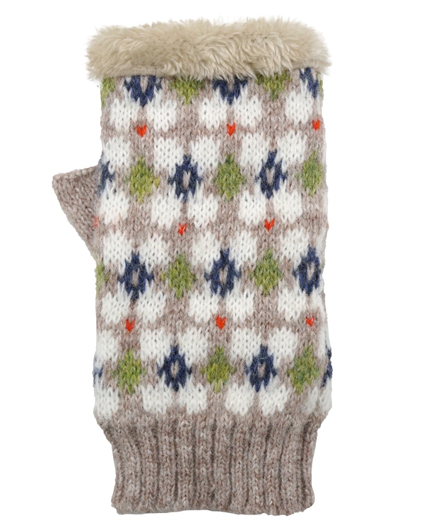 レポ　指ぬき手袋（ニットタイプ）