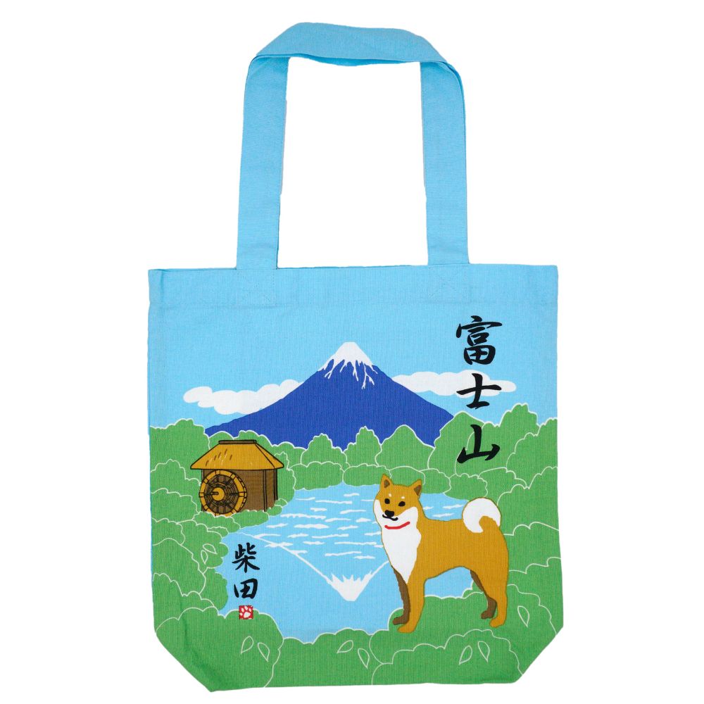 ふじさんとしばた　A4トート　(2枚入り)