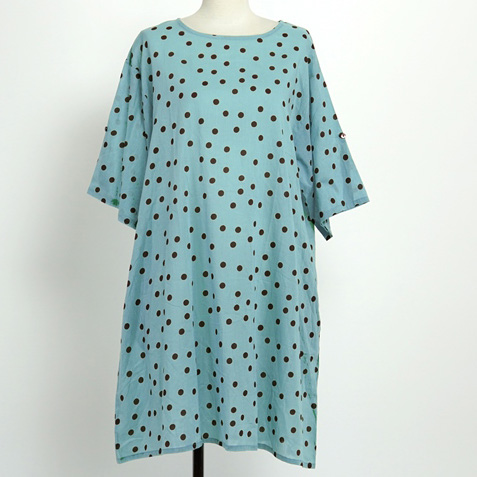 水玉　ワンピース