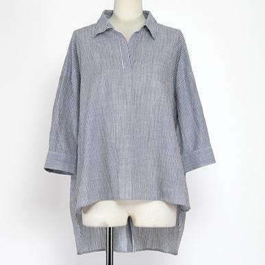 コットンリネン　チュニック