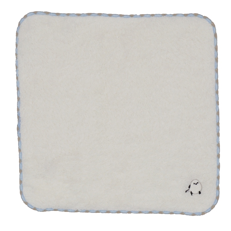 しまださん　ワンポイント刺繍タオル(5枚入り)