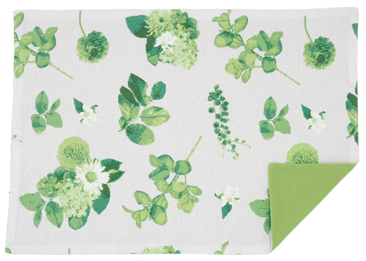 グリーンフラワー　ランチマット(5枚入り)