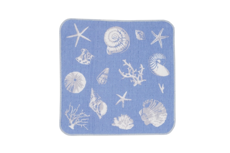 シェルフィッシュ　ガーゼタオル(5枚入り)