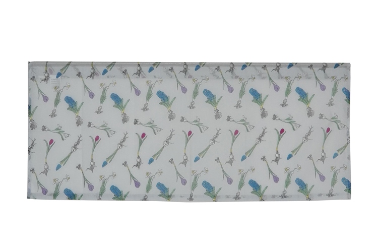 バルブフラワー　カフェカーテン