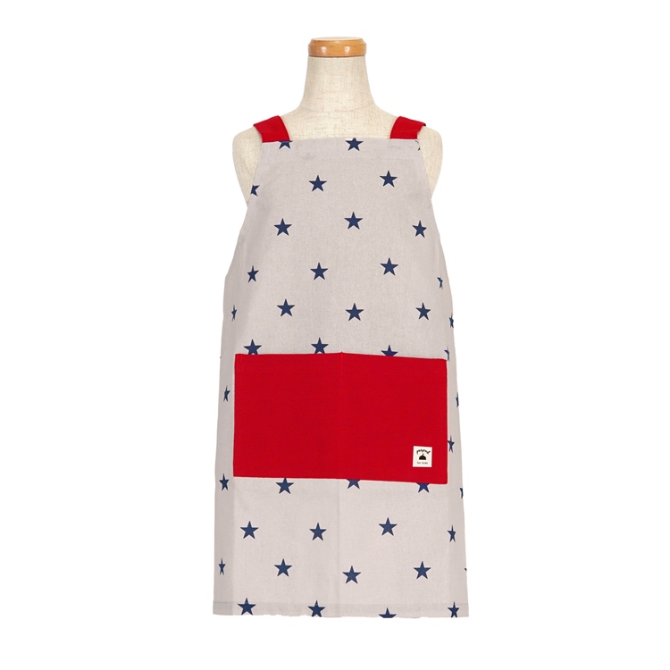 ポッピングスター　キッズエプロンＭ