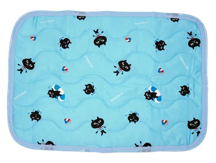 マリンネコマン　ヒンヤリ枕カバー