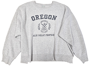 プリントロゴ　プルオーバー